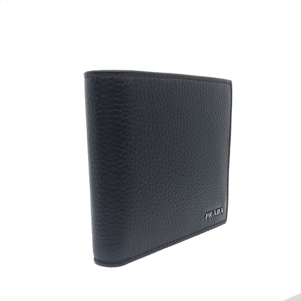 Prada Portaf. Orizzontale Nero Black Vitello Grain Leather - Picture 5 of 11